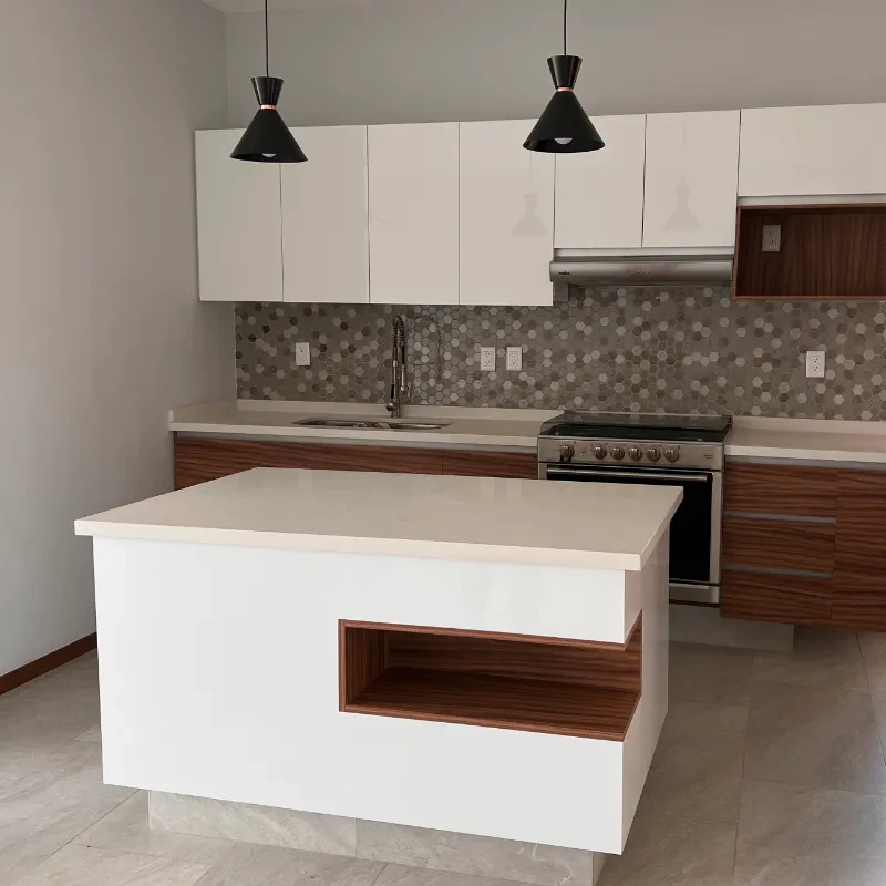 Desarrollador Inmobiliario 8 Cocina de lujo, Carpintería Residencial de Lujo - Unique Living Torre de departamentos en Villa Magna San Luis Potosí – UniqueLiving.mx - by Backer Developments - Backer.mx