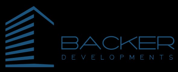 Logo azul transparente